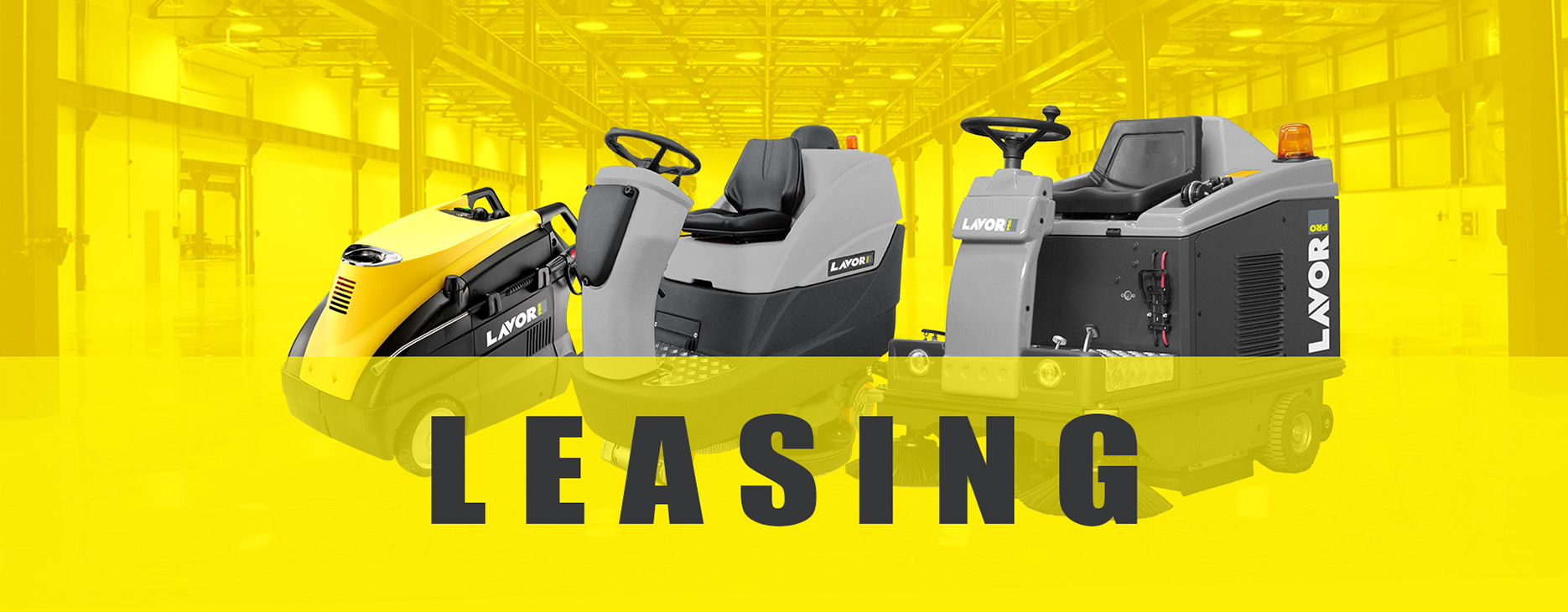 Leasing de equipos de limpieza industrial y doméstica Lavor CDMX Ciudad México
