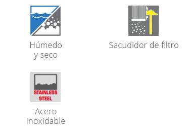 Características del equipo LVC 20 XS